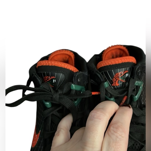 NIKE Mens Florida A&M LeBron James 7 Retro Rattlers Basketball Shoes,Sz 8,GUC. - Picture 4 of 12
